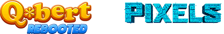 Q*Bert Rebooted logo